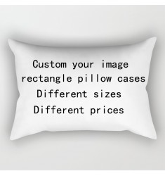 Custom Throw Pillow Cover Personalized Pillow case any size and material