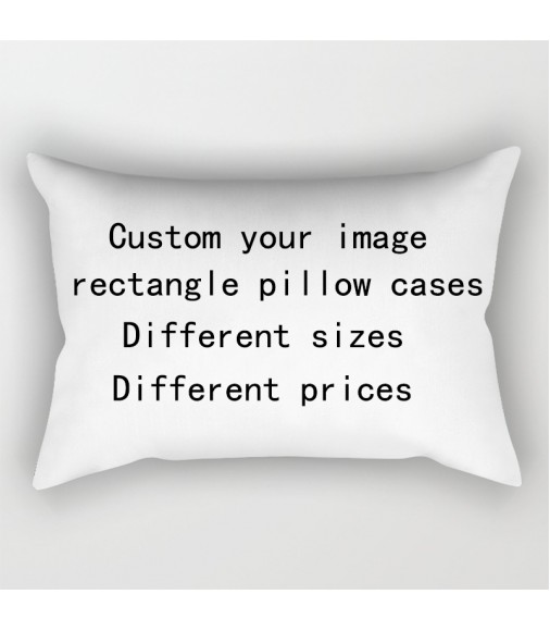 Custom Throw Pillow Cover Personalized Pillow case any size and material